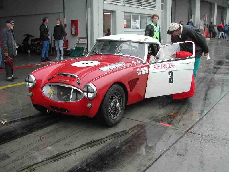 MARTINS RANCH Corvette Vintage Racing green hell mg stop 